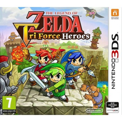 The Legend of Zelda Tri Force Heroes [3DS, английская версия]